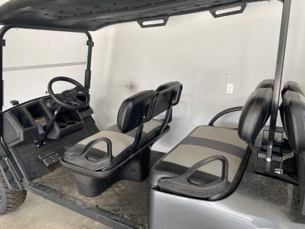 2022 EZ GO Express L6 Elite 4.0-Gray w two tone seats. - Image 21