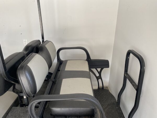 2022 EZ GO Express L6 Elite 4.0-Gray w two tone seats. - Image 22