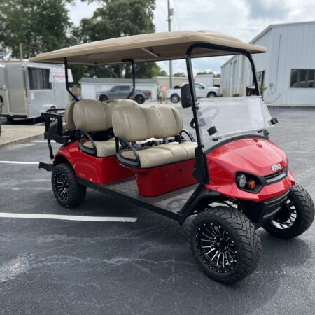 2022 EZ GO Express L6 Elite 4.0-Gray w two tone seats.