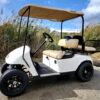 EZ GO TXT Gas Golf Cart Lifted With Rear Flip and Custom Rims & Tires - Image 3
