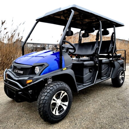 6 Seater Gas Golf Cart GVX Limo EFI Utility Vehicle Six Passenger UTV 2WD/4WD
