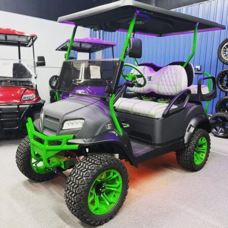 Modified Dirty Black 2022 Club Car Onwards