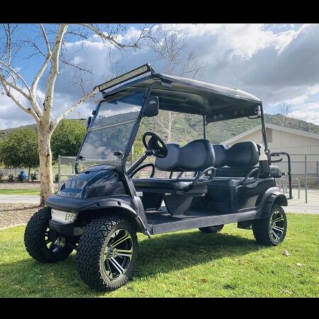 Black 2014 Club car Precedent 6 Seats