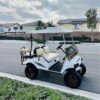 White 1990 Club Car DS 36V Golf Cart - Image 7