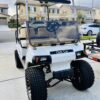 White 1990 Club Car DS 36V Golf Cart - Image 2