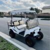 White 1990 Club Car DS 36V Golf Cart - Image 8
