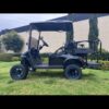 Black 2017 Newly Refurbished Ezgo Electric Rxv Lifted - Image 6