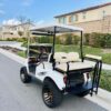 White 1990 Club Car DS 36V Golf Cart - Image 4