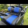 Black 2017 Newly Refurbished Ezgo Electric Rxv Lifted - Image 3