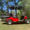 Red 2017 Gas Yamaha Cart - Image 9
