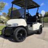 CREAM WHITE 2009 EZGO RXV Golf Cart - Image 3
