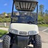 CREAM WHITE 2009 EZGO RXV Golf Cart