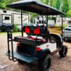 WHITE 2018 Lifted Club Car Precedent  Golf Cart - Image 5