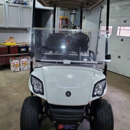 WHITE 2009 Yamaha G29 Gas Golf Cart