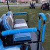 Sky Blue Ezgo TXT GAS Golf Cart - Image 4