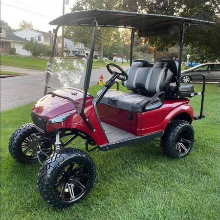 Red 2022 Custom Ezgo Storm Body build