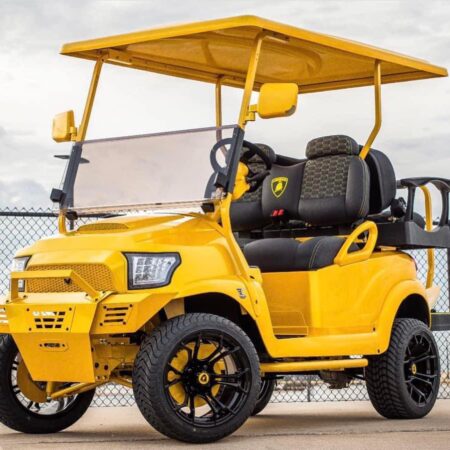 Used 2017 48V street legal Lamborghini cart