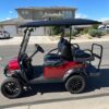 RED ClubCar Golf Cart - 4 passenger Onward - 51V 105ah Eco Battery - Image 9