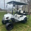 White 2019 Electric EZGO Golf Cart