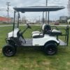 White 2019 Electric EZGO Golf Cart - Image 6