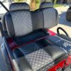 RED ClubCar Golf Cart - 4 passenger Onward - 51V 105ah Eco Battery - Image 2