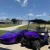 Purple Stunning 2020 Custom club car tempo - Image 2