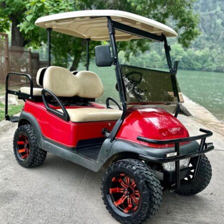 Completely Restored Red 2019 Club Car Precedent