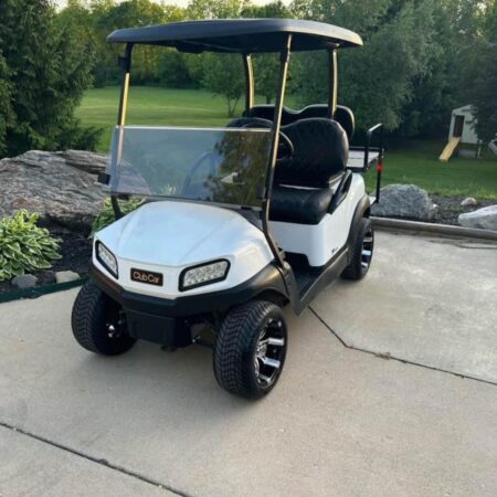 2020 Clubcar Tempo white body 4S