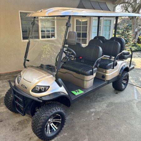 2023 Icon 6 seater Lifted Golf Cart - Street Legal