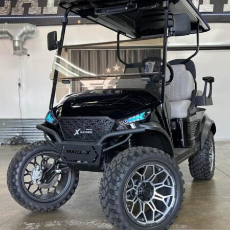 2024 MadJax X-Series 4PNL Golf Cart-BLACK