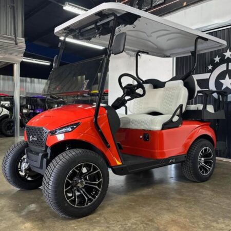 2024 MadJax X-Series 4PNL Golf Cart-RED