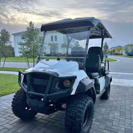 2022 Yamaha Rally 2+2 AC Powertech Golf Cart - Practically Brand New!