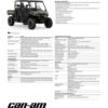 2024 Can Am Defender MAX XMR Half Doors. - Image 2