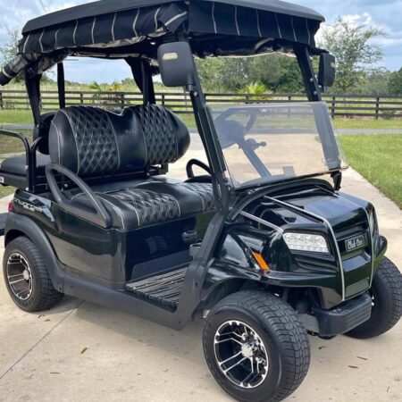 Really clean Black 2019 Club car onward 48 V four person Golf Cart in excellent condition.