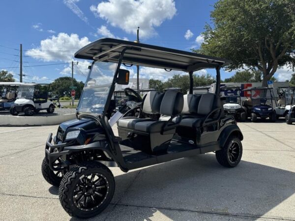 Metallic Tuxedo Black 2025 Club Car® Onward 4 Forward Seats Gas