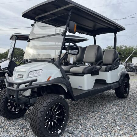 White 2025 Club Car® Onward 4 Forward HP Lithium