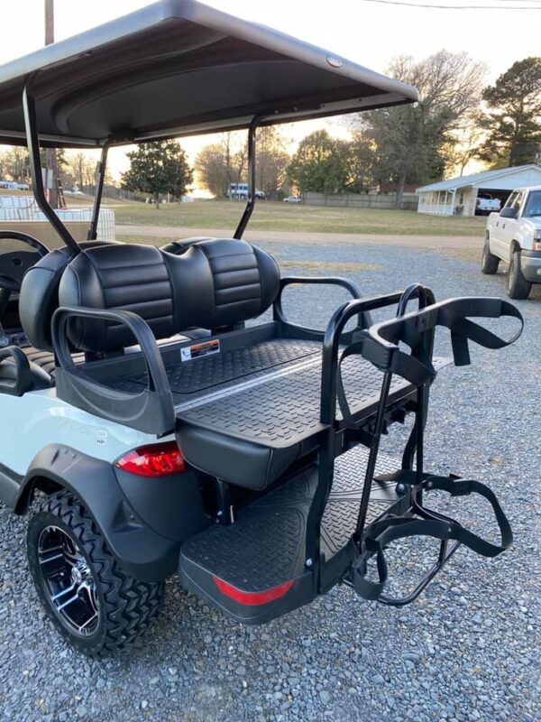 2021 Glacier White Club Car Onward 4 Pass Lifted Golf Cart - Image 8