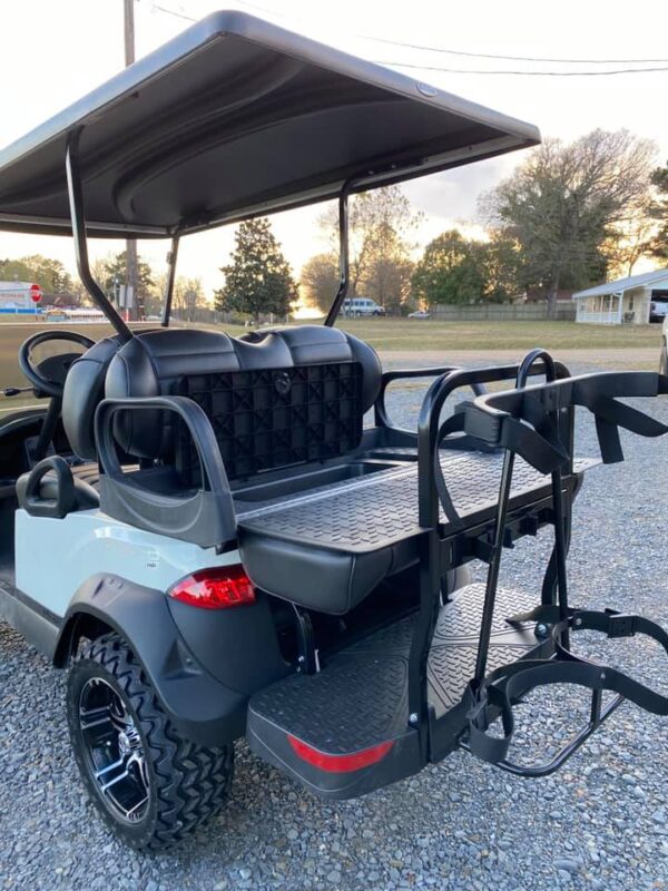 2021 Glacier White Club Car Onward 4 Pass Lifted Golf Cart - Image 7