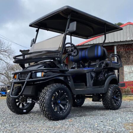 2021 Black & Blue Phantom XT Club Car Precedent 48v Electric Golf Cart