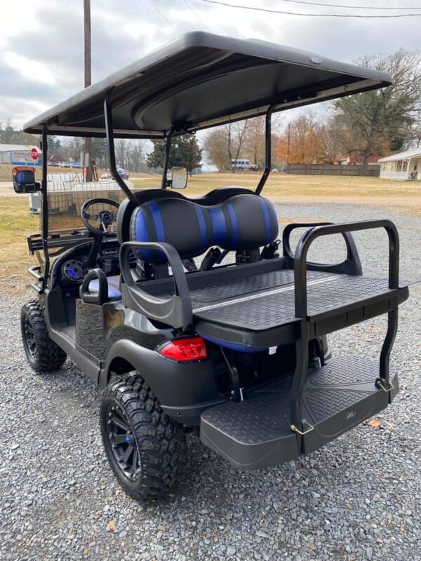 2021 Black & Blue Phantom XT Club Car Precedent 48v Electric Golf Cart - Image 10