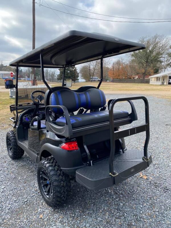 2021 Black & Blue Phantom XT Club Car Precedent 48v Electric Golf Cart - Image 11