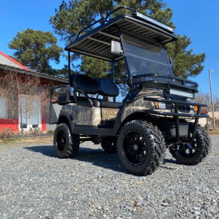 2021 Real Tree Edition Phantom Hunter Club Car Villager V4L Electric 48V Lifted Golf