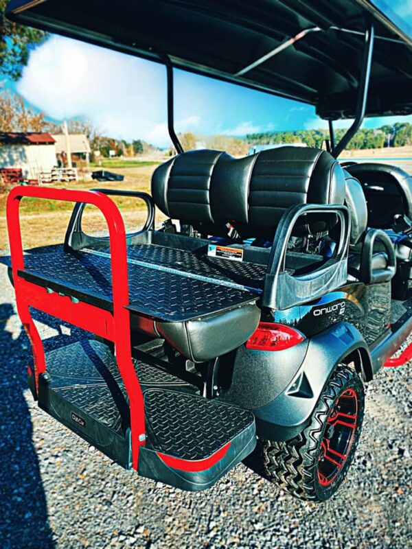 2021 Fire Storm LE Club Car Onward Lifted 6 Passenger AC Drive Electric High Performance Golf Cart / LSV - Image 7