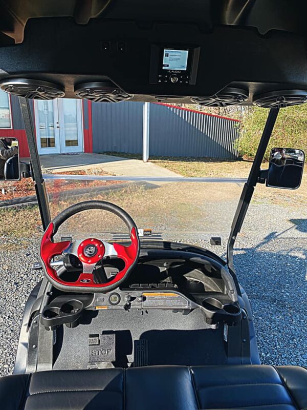 2021 Fire Storm LE Club Car Onward Lifted 6 Passenger AC Drive Electric High Performance Golf Cart / LSV - Image 11