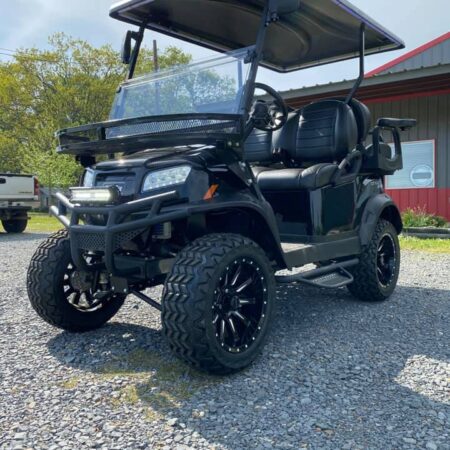 2022 Dark Knight Special Edition Club Car Onward 4 Passenger Lifted Lithium-Ion HP PTV/LSV Golf Cart