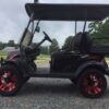 2022 Tuxedo Black Spider Edition Club Car Onward 4 Passenger - Image 10
