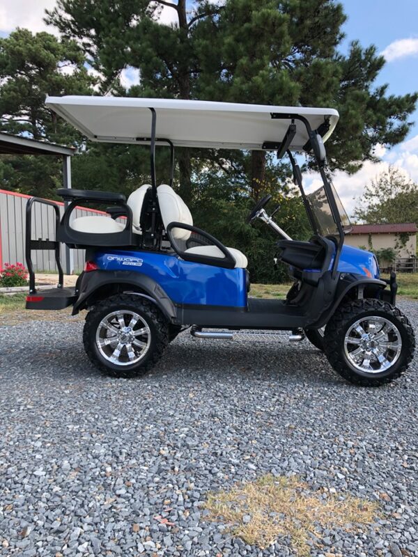 2023 New Onyx Blue Metallic Club Car Onward Lithium Ion Lifted 4 Passenger Lifted - Image 12