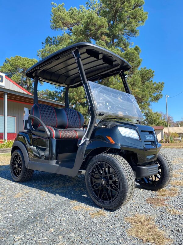 2022 Tuxedo Black Metallic Club Car Onward 48V Electric 2 Pass Golf Cart - Image 12