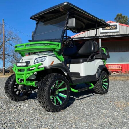 2023 New Sweat Pea Limited Edition Club Car Onward HP 4 Passenger Lifted Custom Golf Cart