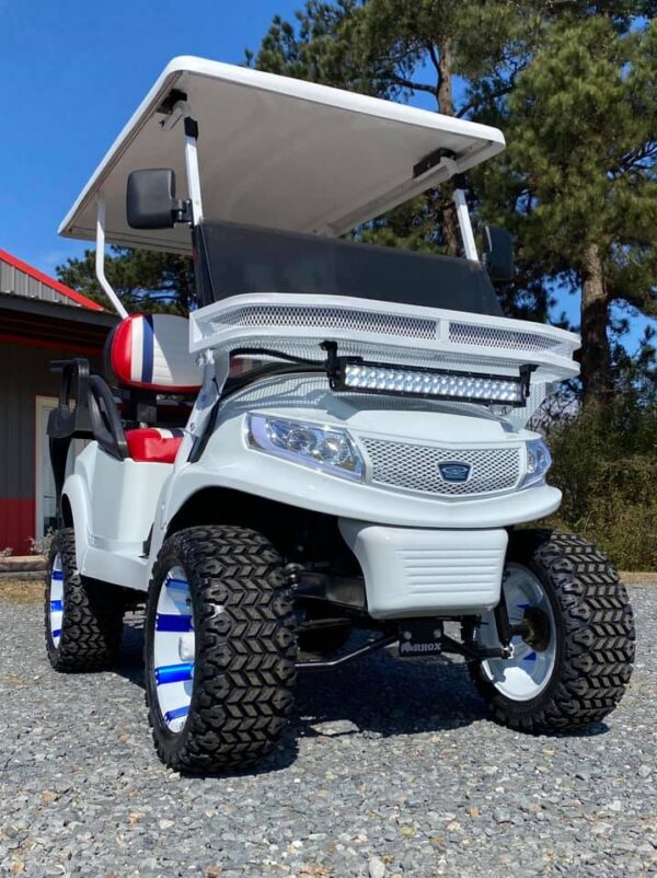 The Patriot Edition Phoenix XT Club Car Precedent Custom Lifted Golf Cart - Image 21